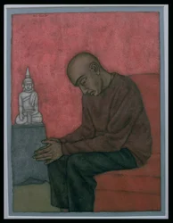 Contemplação (Binoy) 1998 (wc no papel)